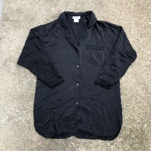 Bergdorf Goodman Collection by Patricia Fieldwalker silk L/S top